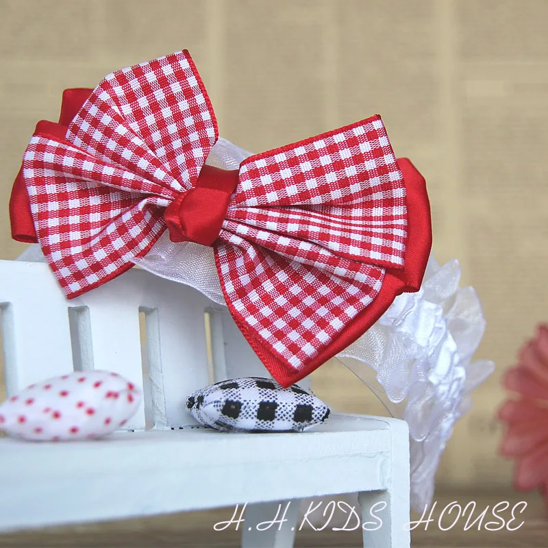 Новое поступление детский ободок для волос в виде покрышек детская лента клетку