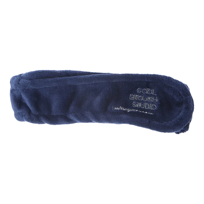 Dark Blue Резинка для волос для девочек, для мытья лица, для ванны, спа, для макияжа, ободок с кроличьими ушами, мягкая эластичная - Цвет: Dark Blue