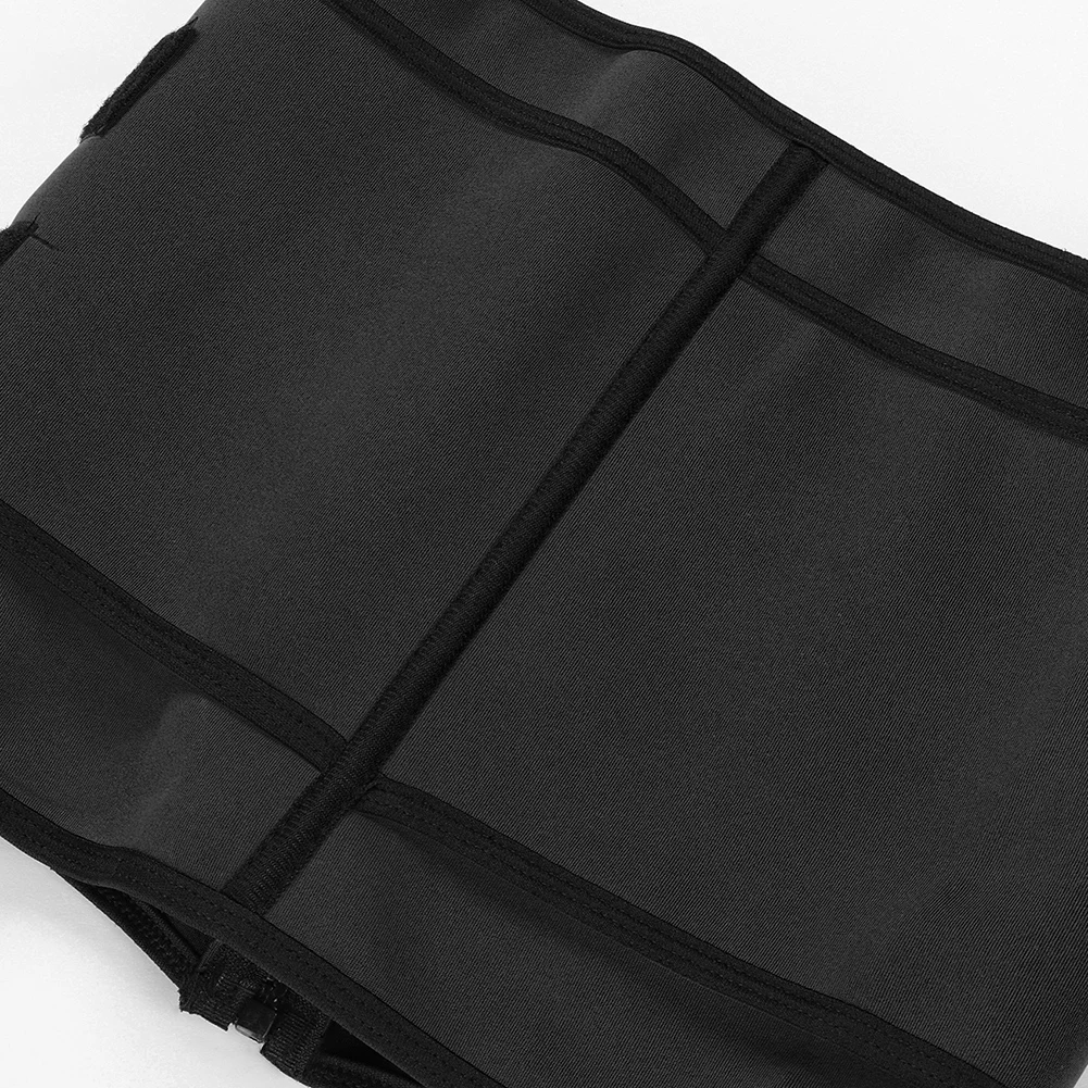 HEXIN женский пояс для сауны, неопреновый корректирующий пояс с регулируемой застежкой-молнией, Корректирующее белье для тренировок и похудения, модная спортивная одежда