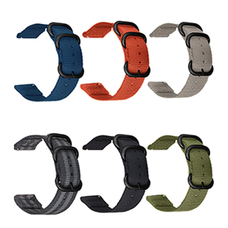 22 20 мм сменный ремешок для Samsung Gear sport S2 S3 Classic Frontier band Pebble Time galaxy watch 42 46 huami amazfit