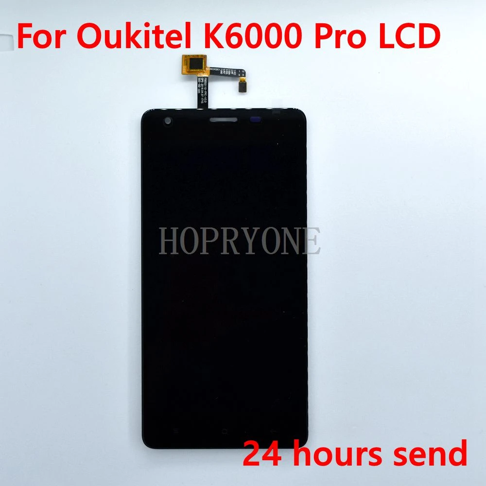 Для Oukitel K6000 Pro ЖК Дисплей кодирующий преобразователь сенсорного экрана в сборе
