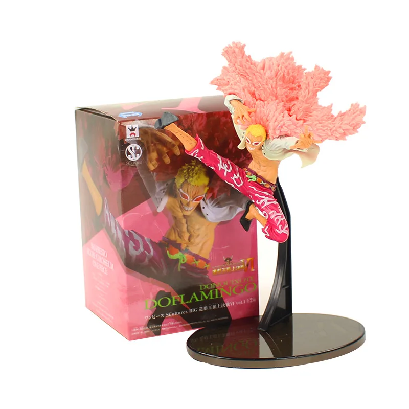 

25cm Anime Donquixote Doflamingo PVC Action Figure Collectible Model Toy