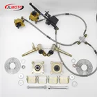 1, 4 штукинабор серьги-гвоздики рулевого управления Strut костяшки шпинделей  108 мм дисковый тормоз и ступица колеса подходят для DIY электрическая лебедка ATV UTV ГОЛЬФ багги велосипед Запчасти