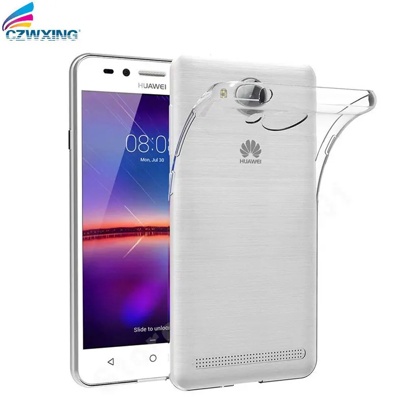 Transparent Huawei Y3 II чехол huawei LUA-U22 силиконовый прозрачный футляр из ТПУ чехол для телефона для huawei Y3 II Y3II Lte Y3 2 LUA-L21 LUA L21 LUA U22 - Цвет: Transparent