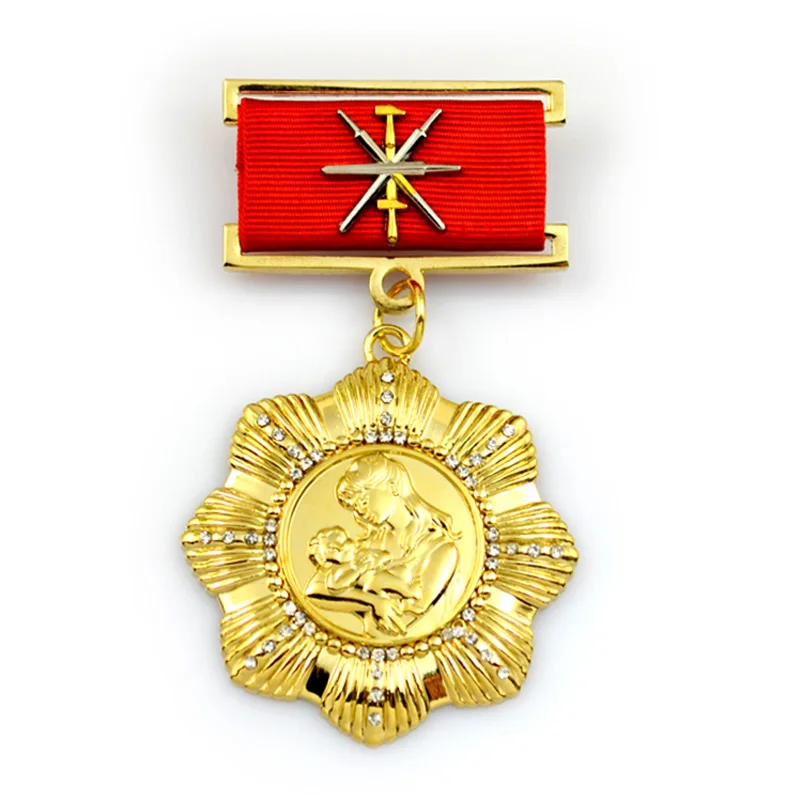 Двухсторонняя медаль на заказ позолоченная лента цирсталь|ribbon ribbon|medal goldmedal ribbon |