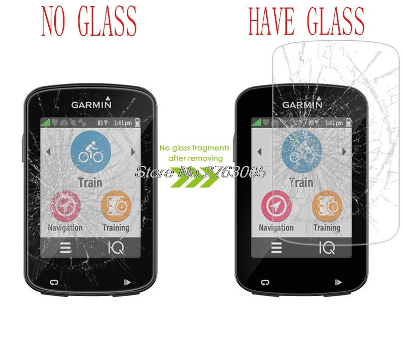 2 шт. для Garmin Edge 510 520 800 810 820 1000 закаленное стекло прозрачное устойчивое к царапинам
