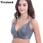 Лидер продаж 2020, хлопковые бюстгальтеры, полноразмерные, сексуальные, кружевные, пуш-ап, новые, цельный, боковой, со сборкой, чашка D, тонкие, бюстгальтеры C, D, E