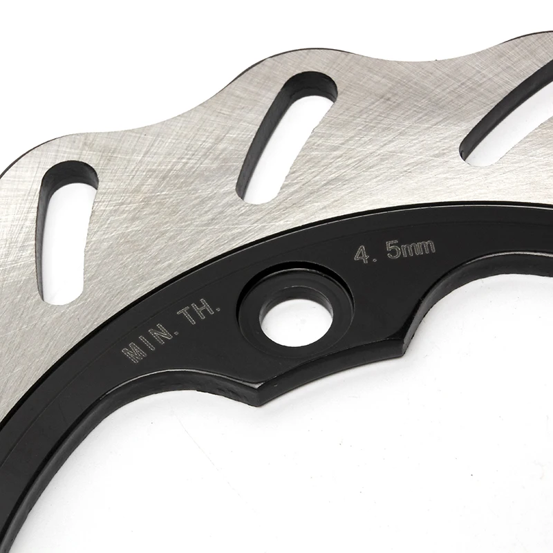 Triclicks мотоциклетные тормозные диски из нержавеющей стали задние волнистые ротор