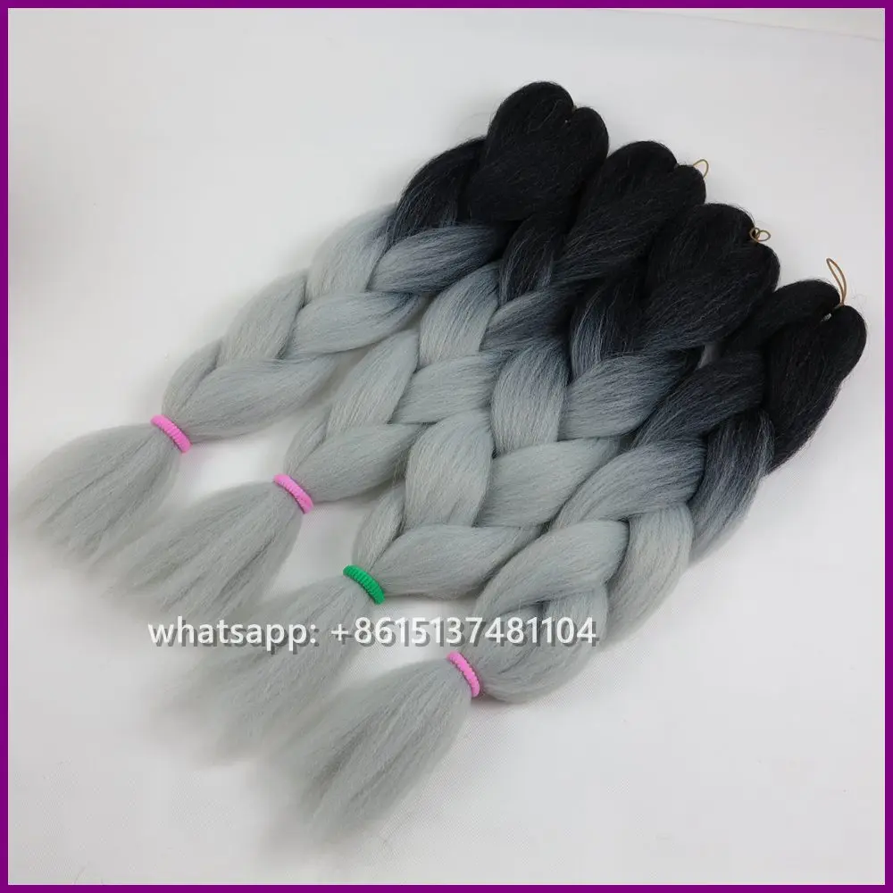22 &quot80 г 1 шт синтетический ломбер плетение волос серый бордовый два тона цвет jumbo