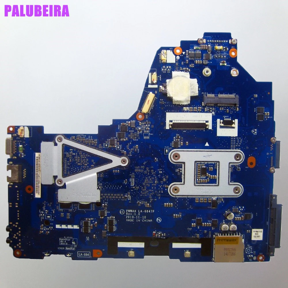 Материнская плата для ноутбука Toshiba Satellite C660 K000114920 PWWAA LA 6847P PGA 988A DDR3