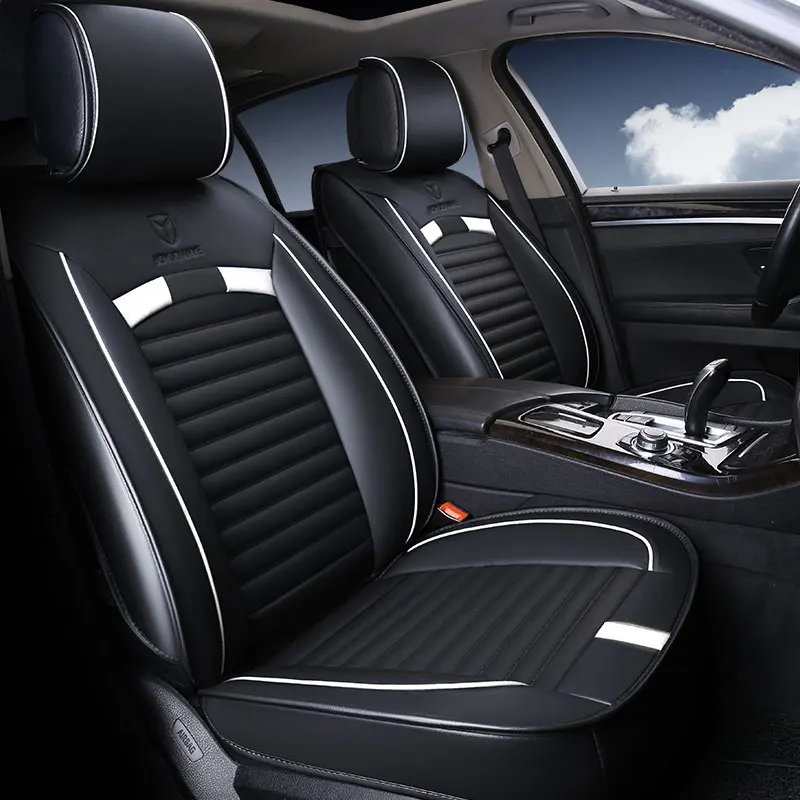 Кожаный чехол для сиденья автомобиля защитный ford lanos new fiesta mk7 Sedan edge everest mustang ranger