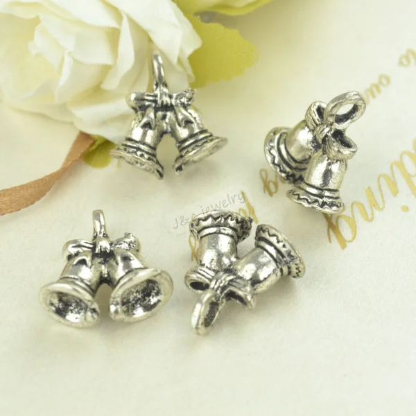 Оптовая продажа 40 шт./лот винтажные подвески из тибетского серебряного сплава