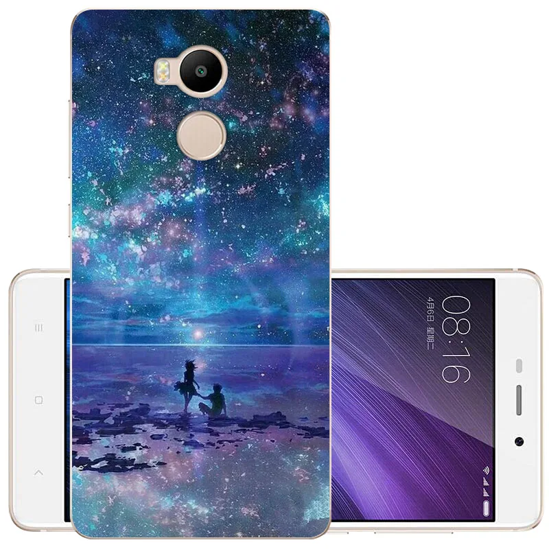 Чехол для Xiaomi Redmi 4 Pro мягкая задняя крышка 5 0 дюйма защитный чехол 4pro ТПУ