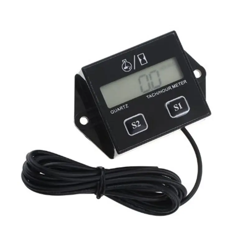 Тахометр с цифровым дисплеем индуктивный тахометр для двигателя автомобиля или