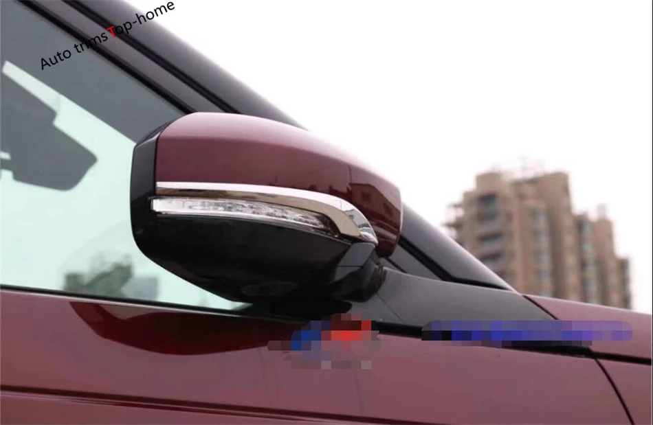 Yimaautotrims дверное зеркало защита Полоса отделка стример формовочная крышка