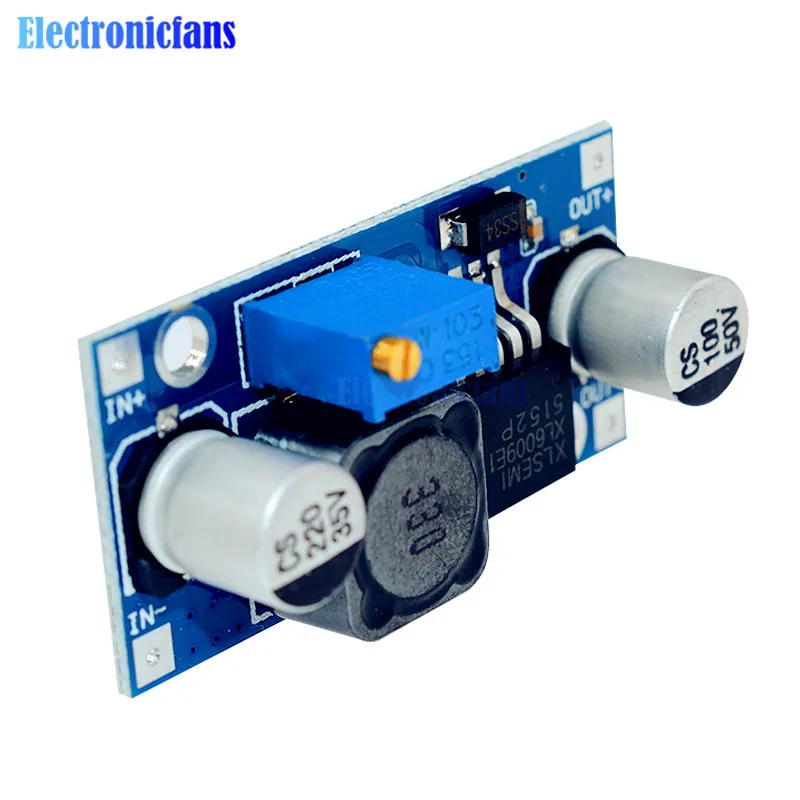 10pcs/lot XL6009 DC-DC Booster module Power supply output is adjustable Super LM2577 The largest 4A current | Электронные