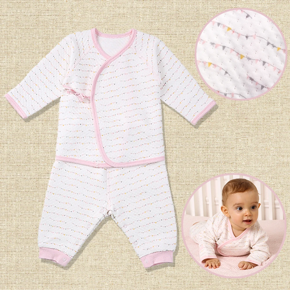Комплект детской одежды i-baby 100% Пима Хлопковые комбинезоны одежда для маленьких