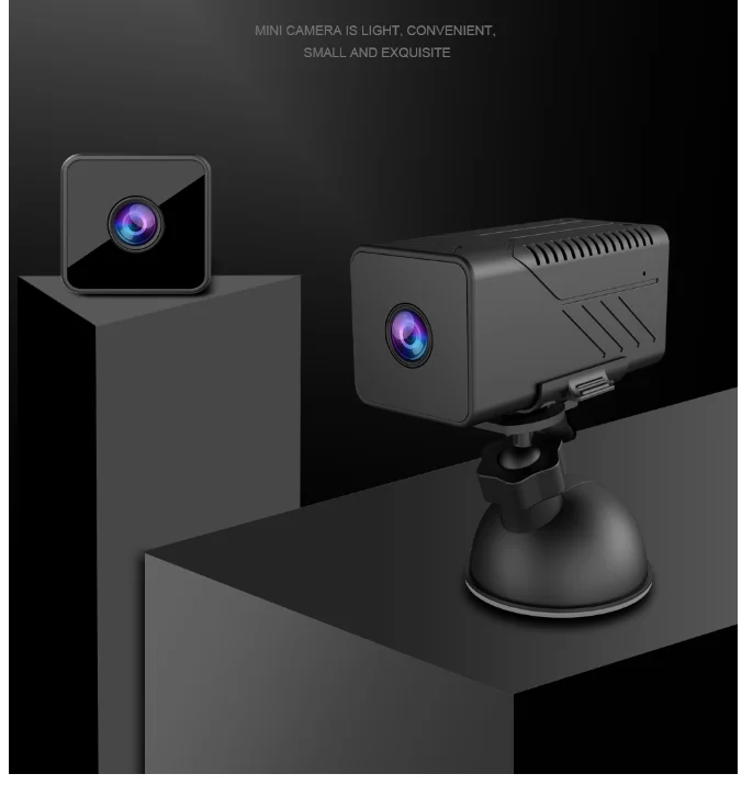 H.264 2MP Wifi IP cameras Rechargeable wireless security two way audio P2P home mini wifi CCTV cameras|Камеры видеонаблюдения| |