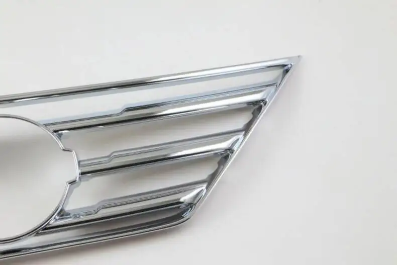 Стайлинг автомобиля хромированный АБС-пластик передняя решетка радиатора