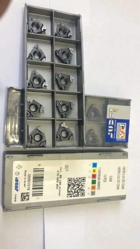 Iscar резьбовые вставки 16IRM1/1 25/1 5/1 75/2/2 5/3 3 5 IC908 16IRMAG60 IC908/16IRM AG55IC908 | Инструменты