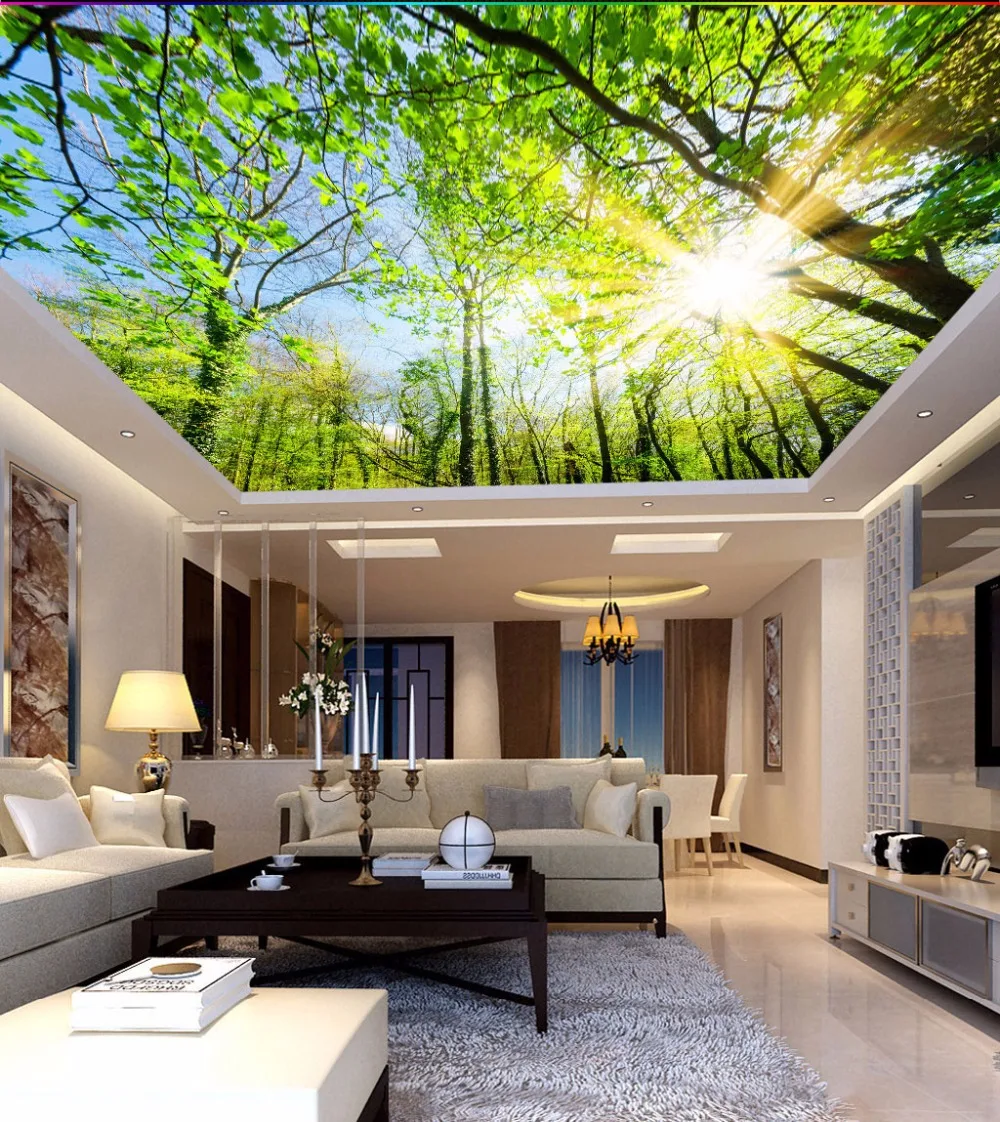 Новый 8D фотообои "Большое дерево" 3D обои для гостиной, солнечный 3D декор стен.