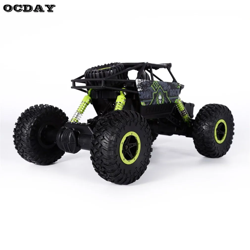 OCDAY 2,4 ГГц RC автомобиль 4WD Рок Гусеничный ралли скалолазание автомобиль 4x4 двойные двигатели Bigfoot автомобиль дистанционное управление Модель внедорожный автомобиль игрушки