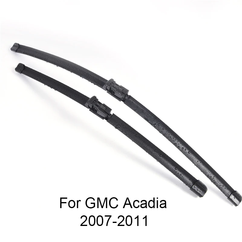 2007-2011 Лезвия очистителей лобового стекла автомобиля для GMC Acadia форма 2007 2008 2009 2010 2011 2012 2013 автомобильный стеклоочиститель Резина - Цвет: 2007-2011