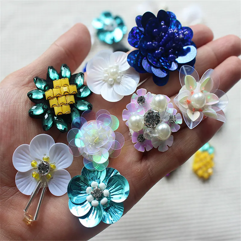 10 шт./лот стереоскопические бусины в стиле пэчворк diy аксессуары для одежды