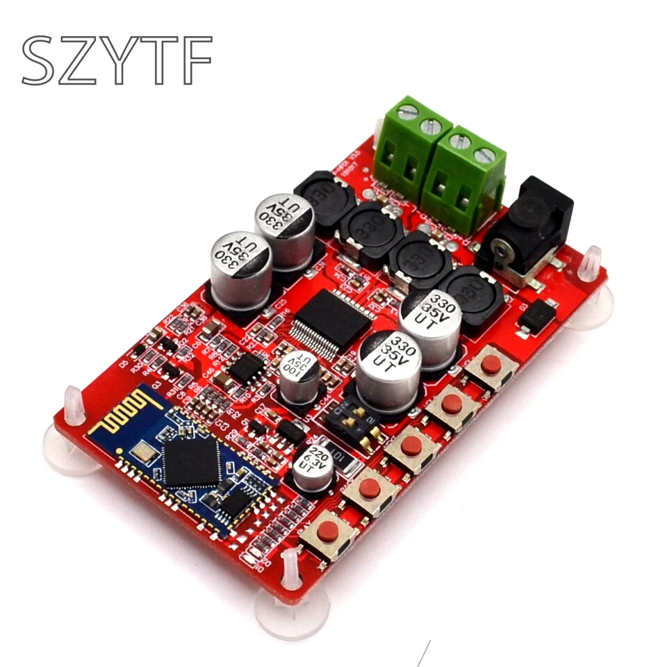 Плата цифрового усилителя TDA7492P 50 Вт + плата CSP8635 с чипом Bluetooth 4 0 аудиоприемника BT