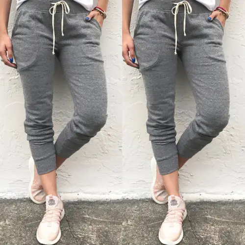 Женские свободные шаровары в стиле хип хоп Свободные мешковатые брюки слаксы