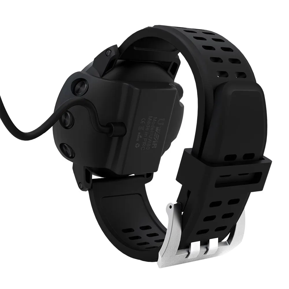 Умные наручные часы с компасом пульсометром артериальным давлением GPS