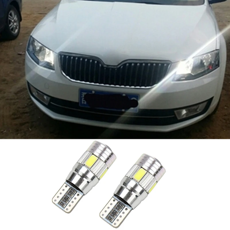 2x Canbus Error Free T10 W5W 6 светодиодный 5630 SMD автомобильный габарисветильник фонарь для