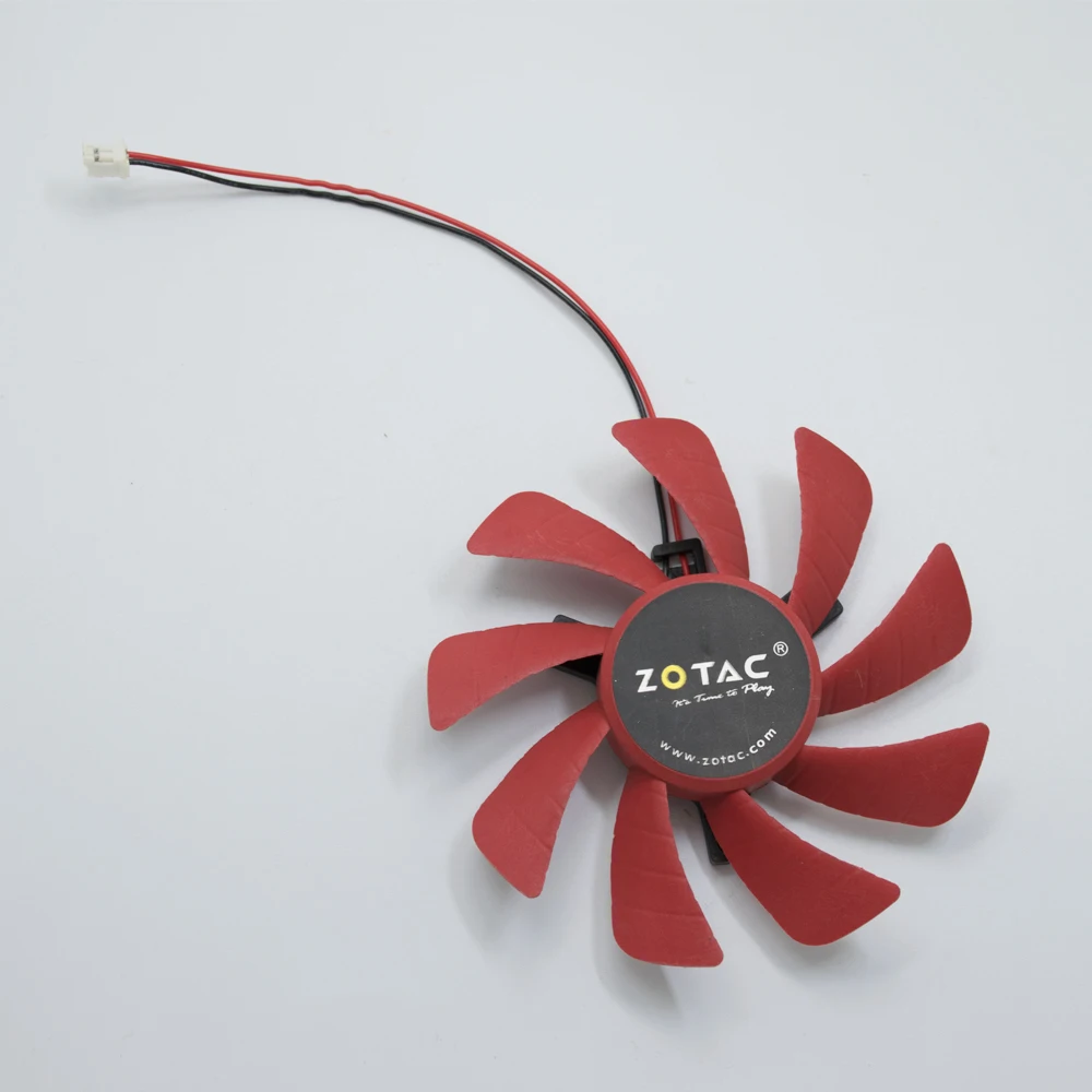 85 мм T129215SH DC 12 В 0.30AMP 2Pin кулер вентилятор заменить для Zotac GTX 1050Ti мини GTX1050 Ti 4 г
