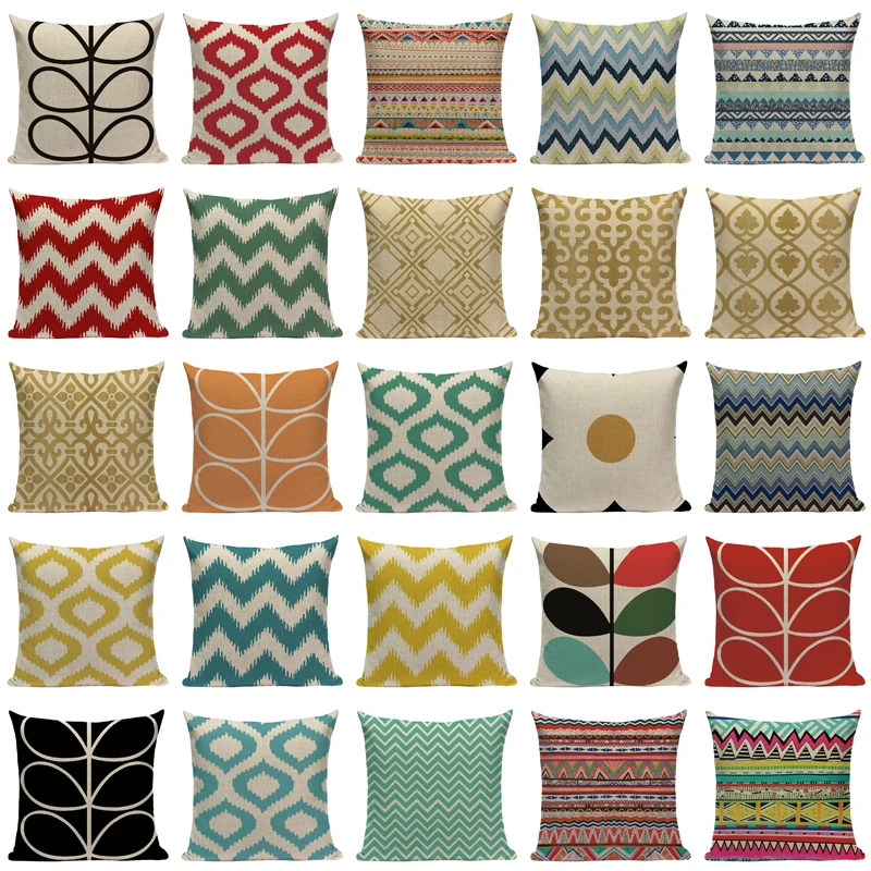 Роскошная декоративная подушка в скандинавском стиле домашняя льняная Подушка с