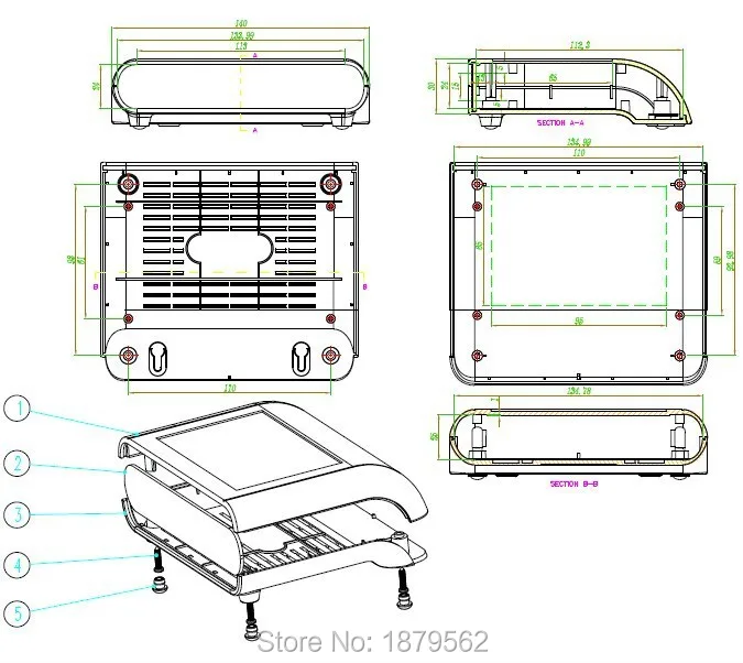 Abs пластиковая коробка маленькие пластиковые корпуса сетевая распределительная
