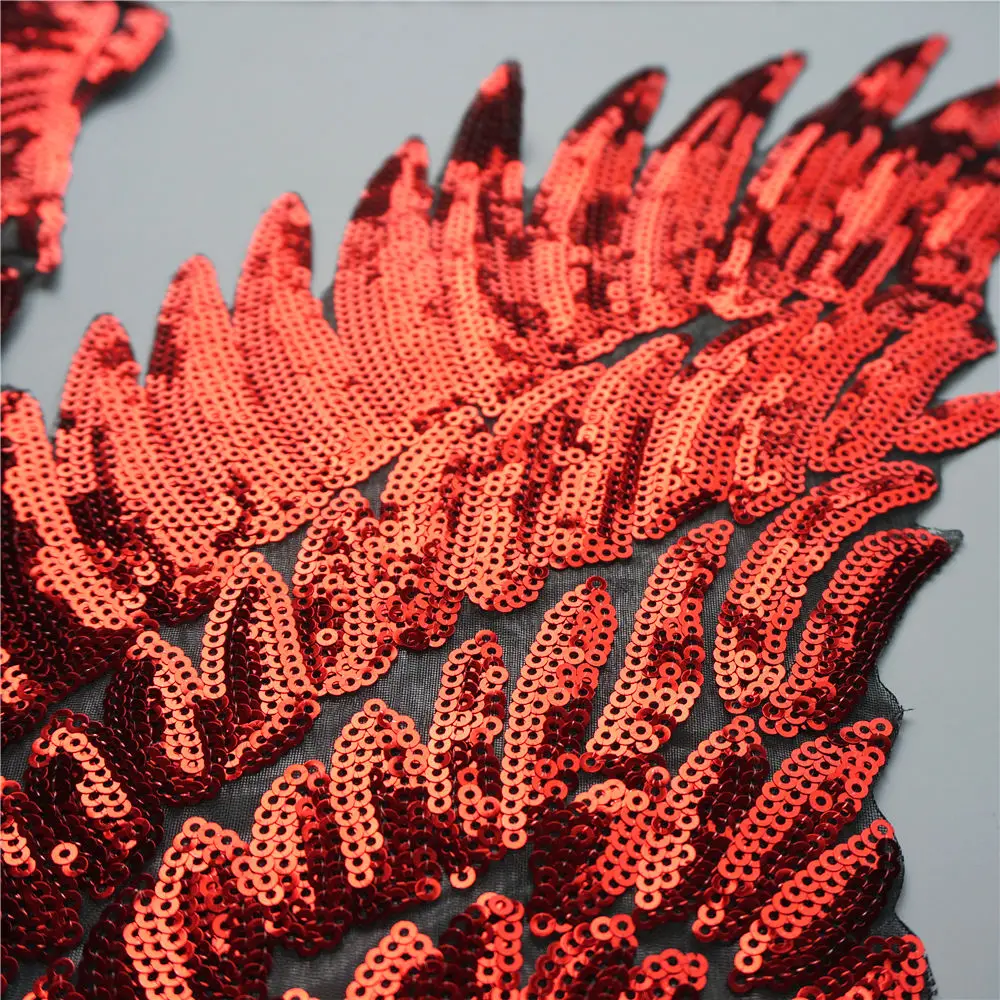 2 шт. декоративные нашивки ангельские крылья 33 см | Дом и сад