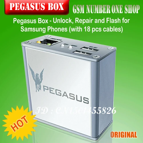 100% оригинальный новый набор Pegasus Box разблокировка ремонт и вспышка для телефонов