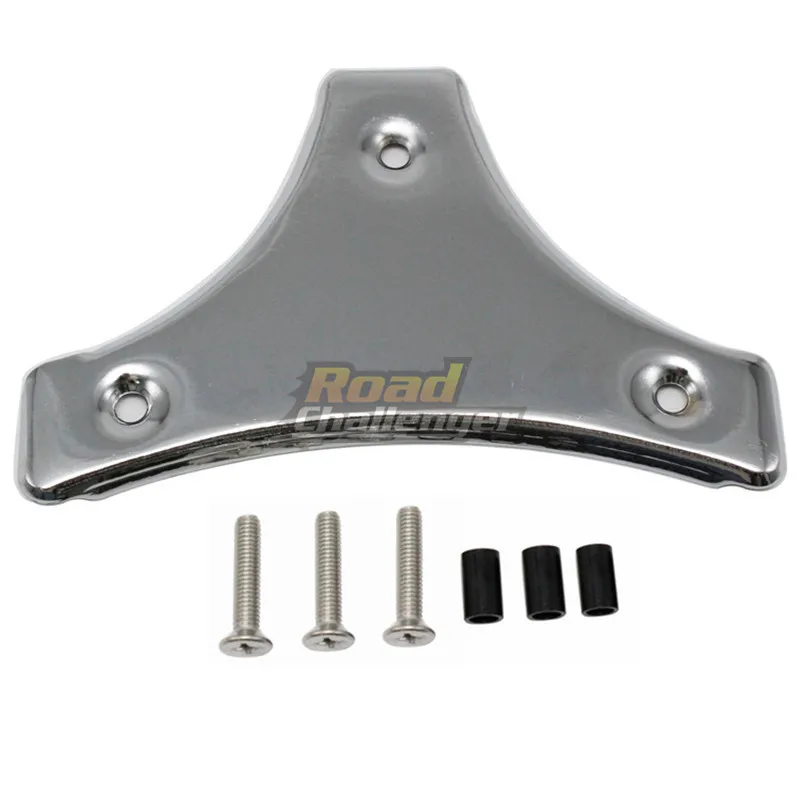 Мотоциклетный глянцевый черный Сисси Бар спинки Pad Mount Kit w/для Harley Touring Street Electra Glide CVO FLHT 1997