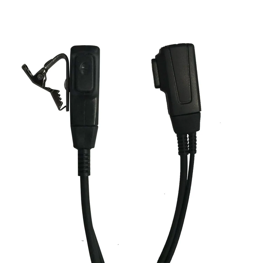 XQF 10 шт ясные вкладыши PTT микрофон для Motorola Talkabout двухстороннее радио T270 T280 T4800 T5000