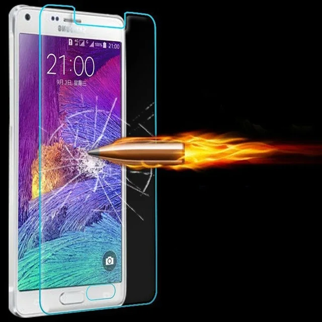 Закаленное стекло для Samsung Galaxy Note 4 N910 защита экрана защитная пленка