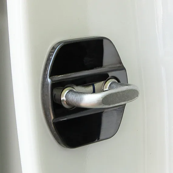 Аксессуары из нержавеющей стали для дверных замков 4 шт. зазор Nissan X-trail Murano Qashqai