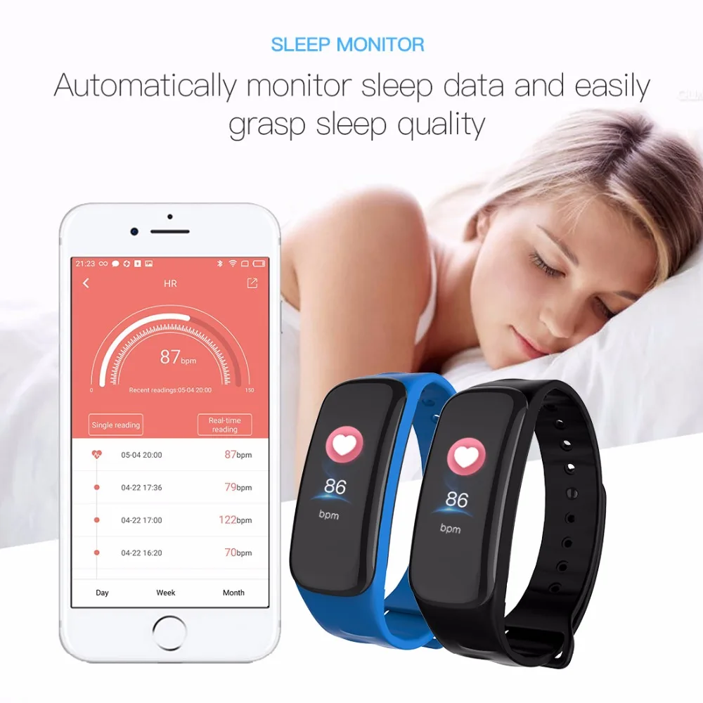 C1Plus умные часы с определением группы крови измеряет Давление Фитнес трекер