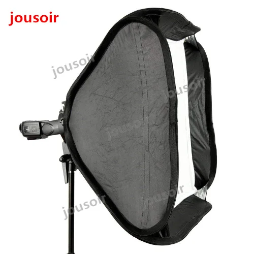 Godox 50x50 см Софтбокс диффузор с S-образным кронштейном держатель Bowens для студийной
