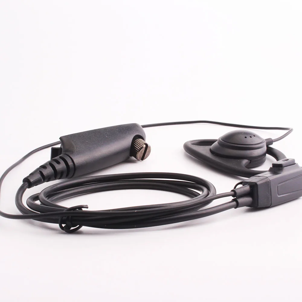 Hysobo портативная рация D-Форма Динамик гарнитуры для Motorola GP328 GP320 GP340 GP640 HT1250 2 способ