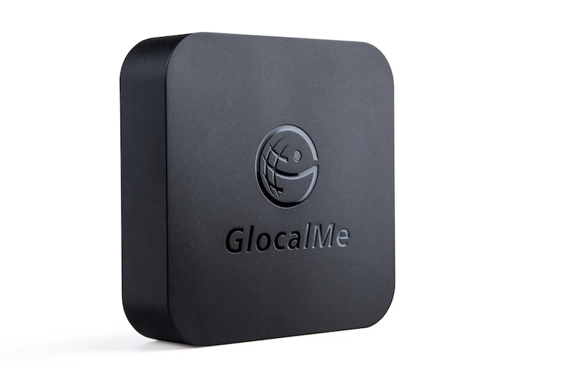 Black GlocalMe Multi 4 SIM двойной режим ожидания без роуминга 4G SIMBOX для iOS и Android, нет необходимости носить с собой, работа с WiFi/данными для совершения звонков и SMS - Комплект: Black