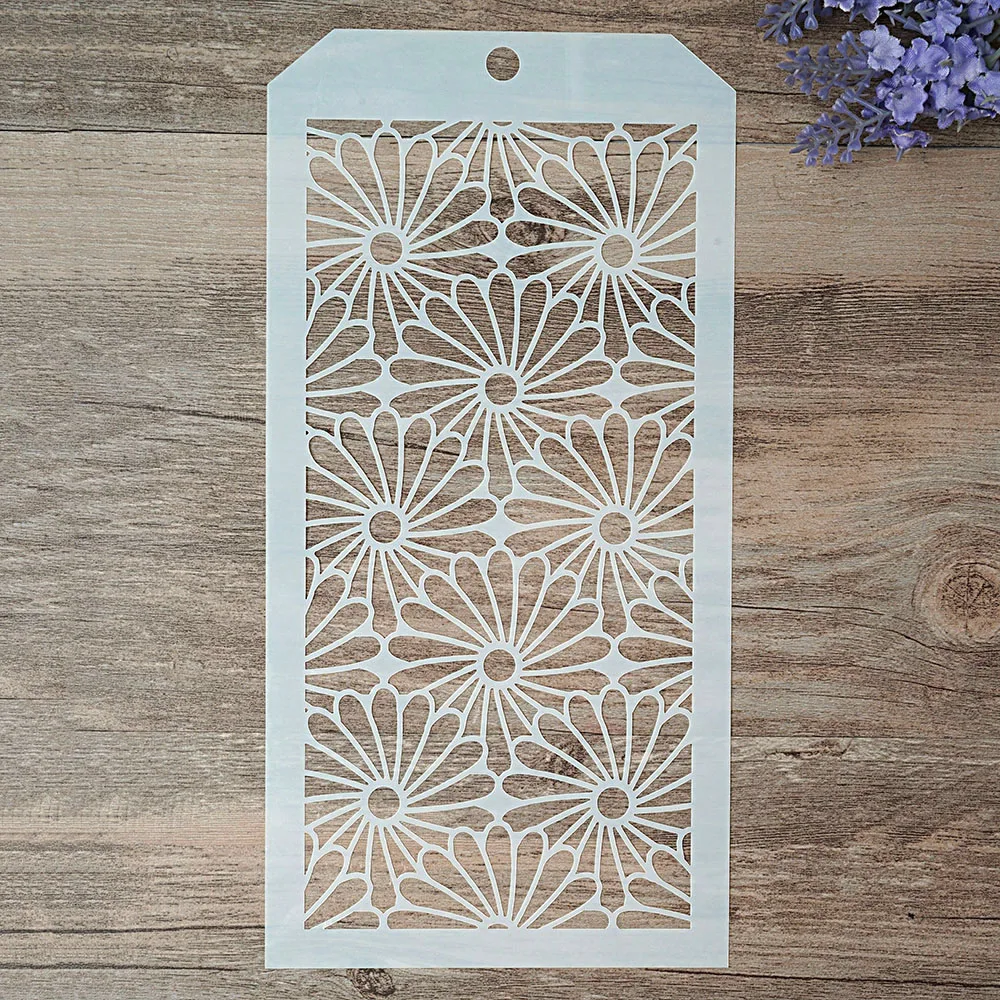 ST1224153 12*24 см DIY ремесло Многослойные трафареты для стен Живопись штампованная для скрапбукинга штампы альбом декоративное тиснение бумажные карты - Цвет: ST1224153
