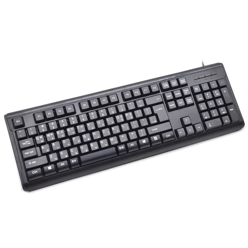 Sunrose клавиатура USB Проводная Корейская Клавиатура Стандартная 106 клавиш текст