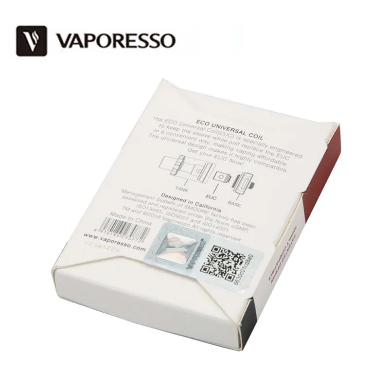 10 шт./лот оригинальный Vaporesso керамический EUC 0 5 Ом SS316L спиральная головка для вейпа