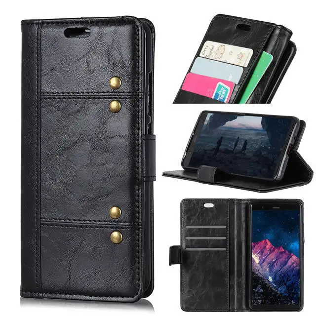 Fone capa для max m2 zb632kl Магнитный чехол-кошелек для Asus Zenfone Max M2 ZB633KL из искусственной кожи деловой чехол с флип-стойкой