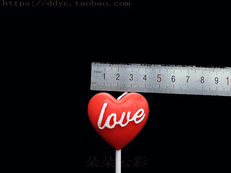 C Красная любовь свеча Любовь буквы леденец Тип искать день рождения торт